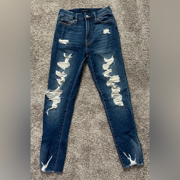 Aeropostale Denim - Aeropostale Women’s Super High Rise Curvy Jeggings Size 2